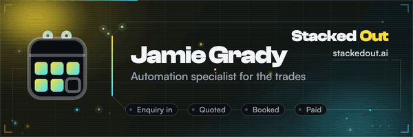 Jamie Grady, Automation specialist for the trades, Stacked Out
